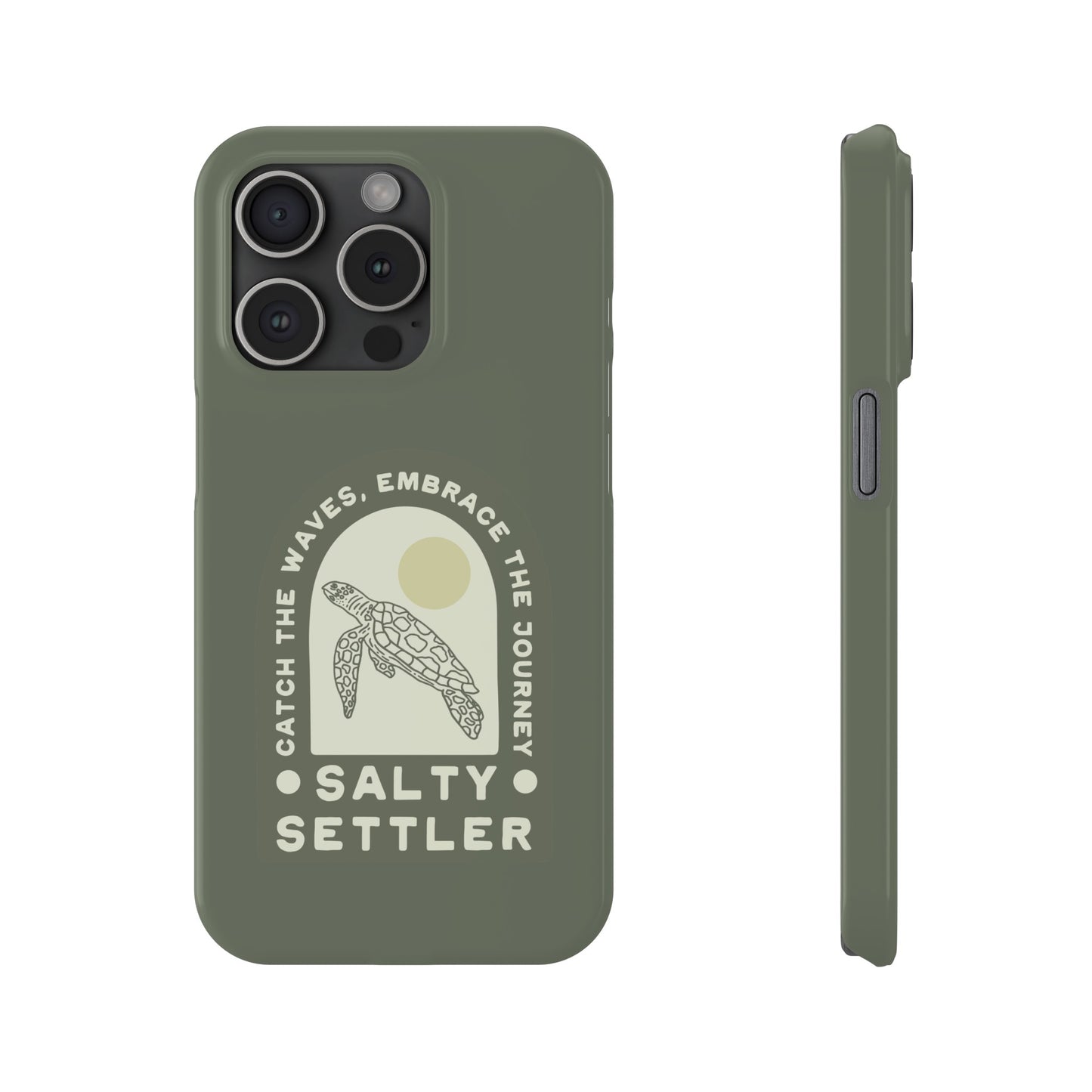 Turtle - Slim Phone Case