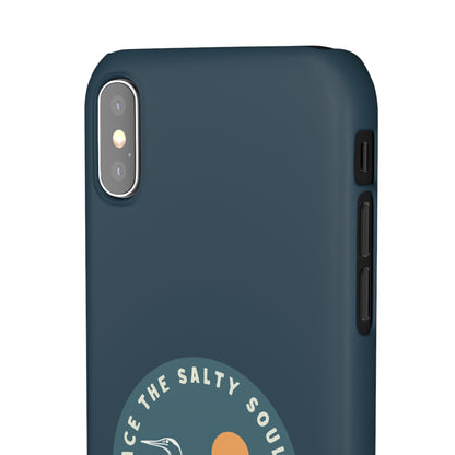 The Heron Pacific Blue - Snap Cases