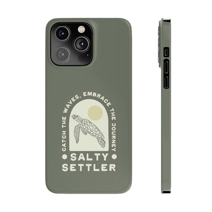 Turtle - Slim Phone Case