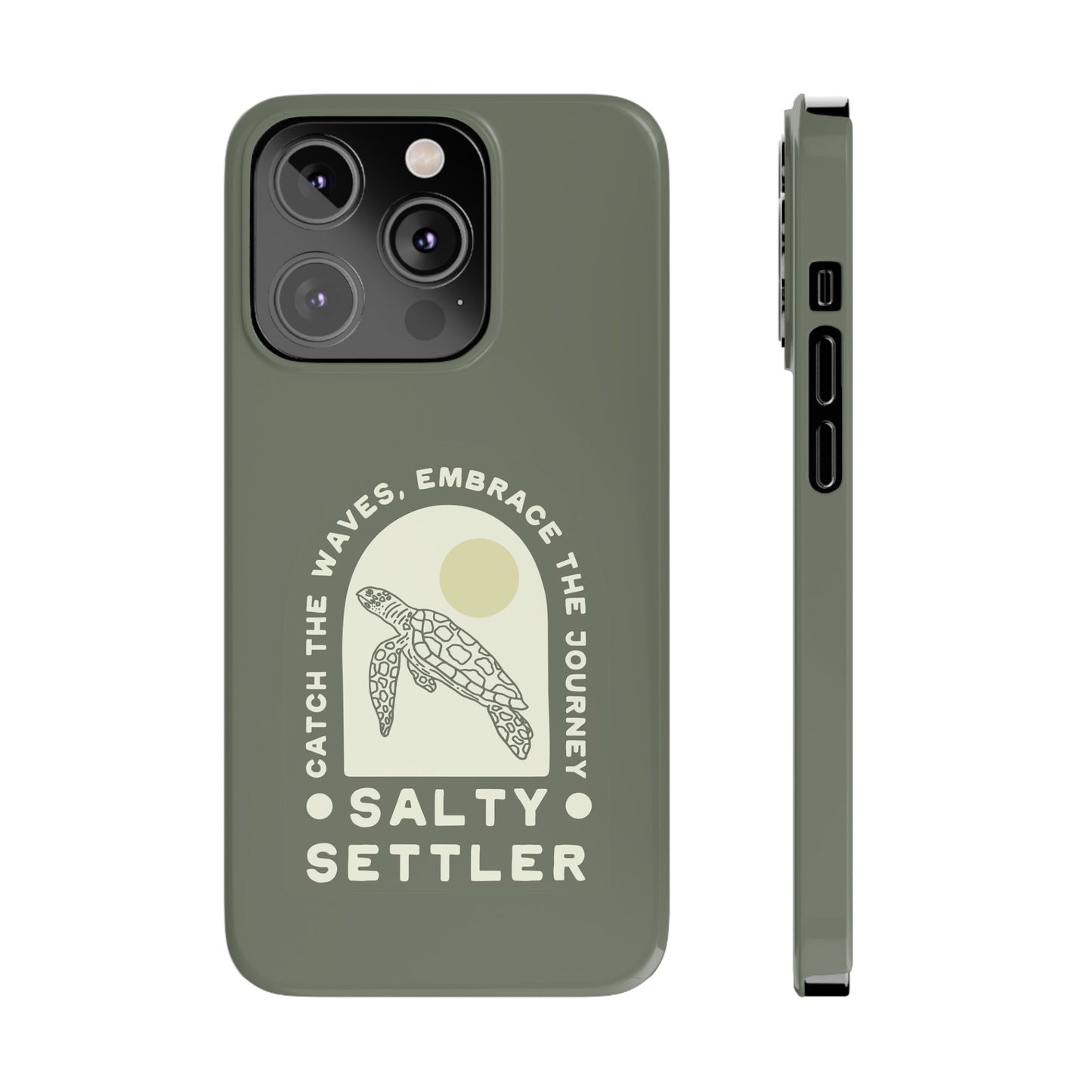 Turtle - Slim Phone Case