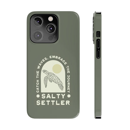 Turtle - Slim Phone Case