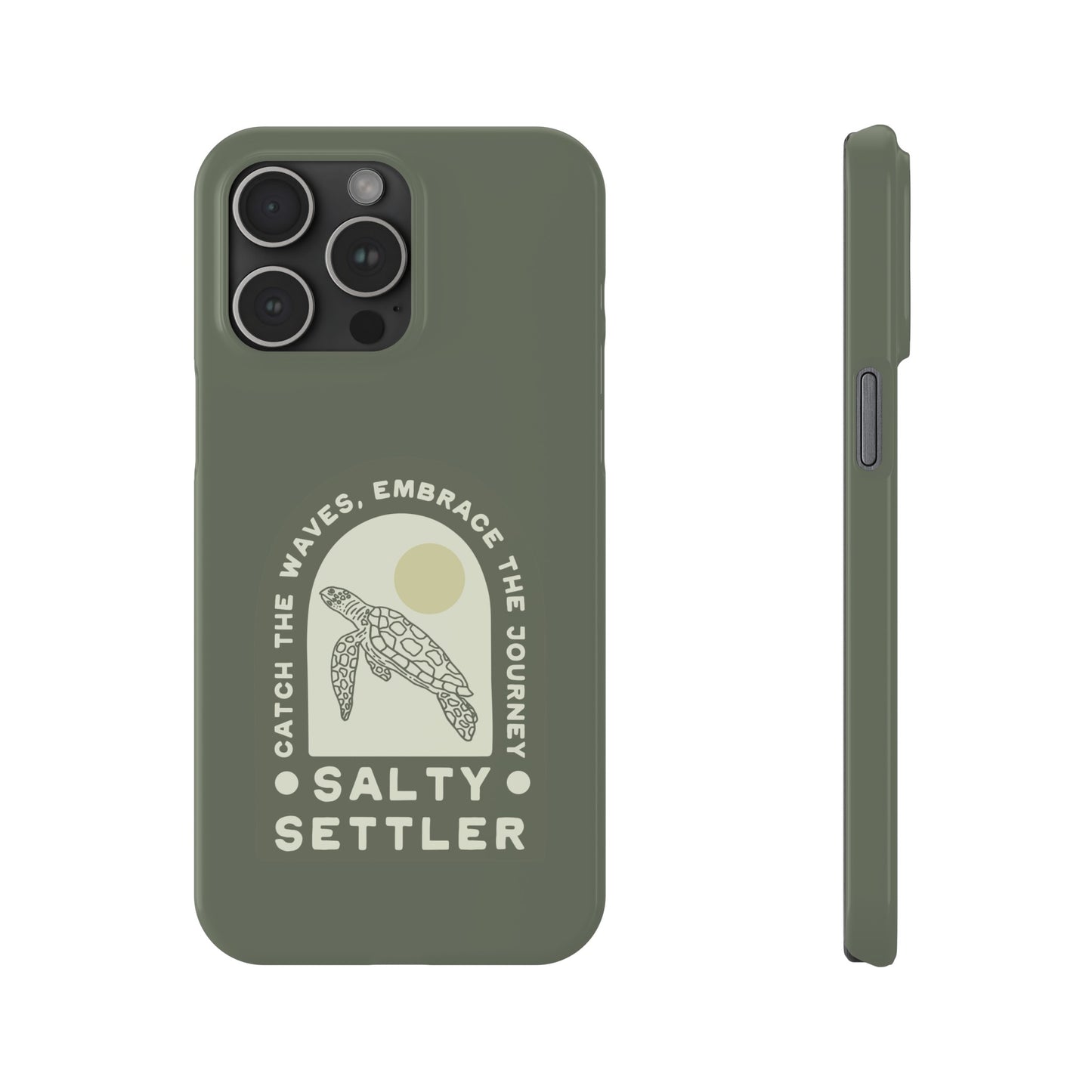 Turtle - Slim Phone Case