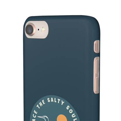 The Heron Pacific Blue - Snap Cases