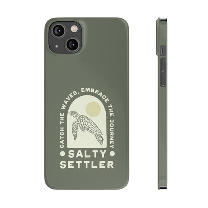 Turtle - Slim Phone Case