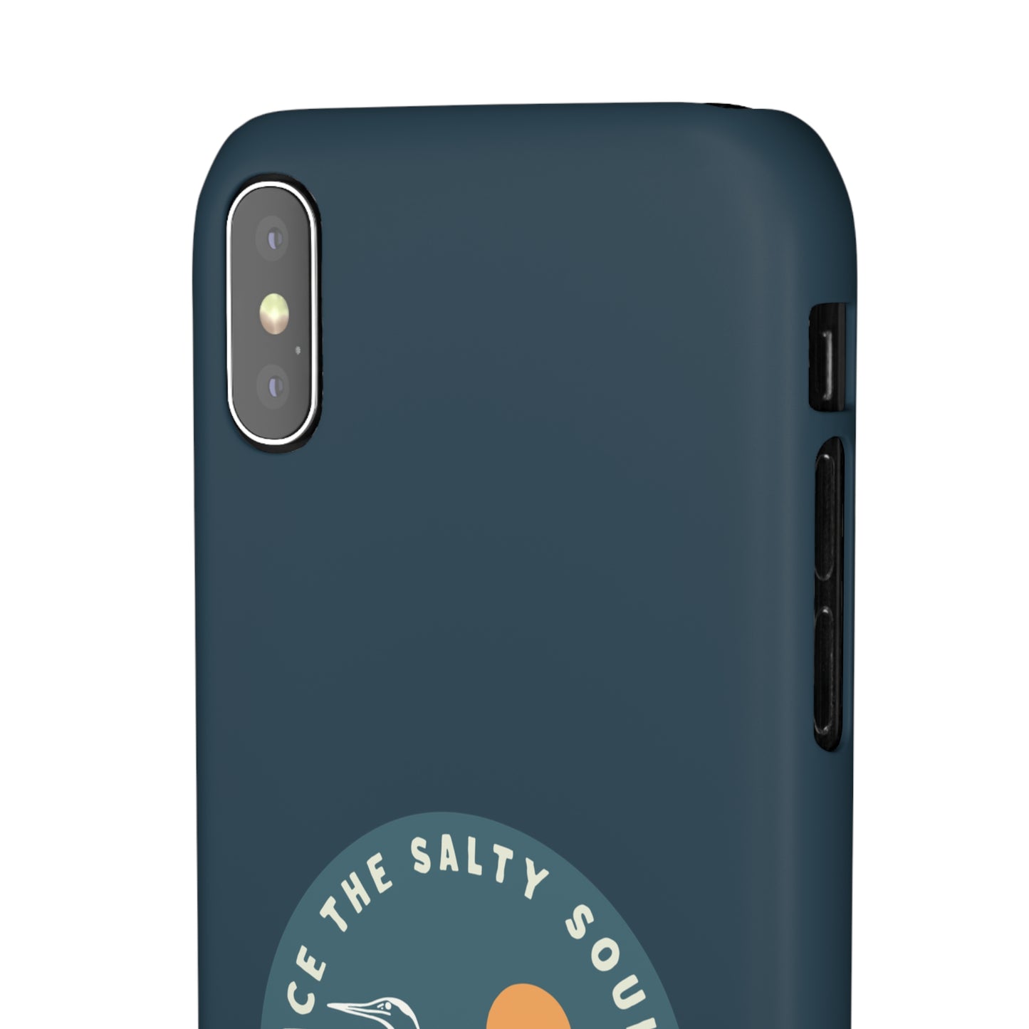 The Heron Pacific Blue - Snap Cases