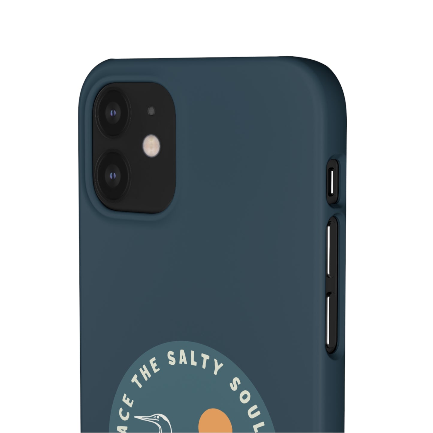 The Heron Pacific Blue - Snap Cases