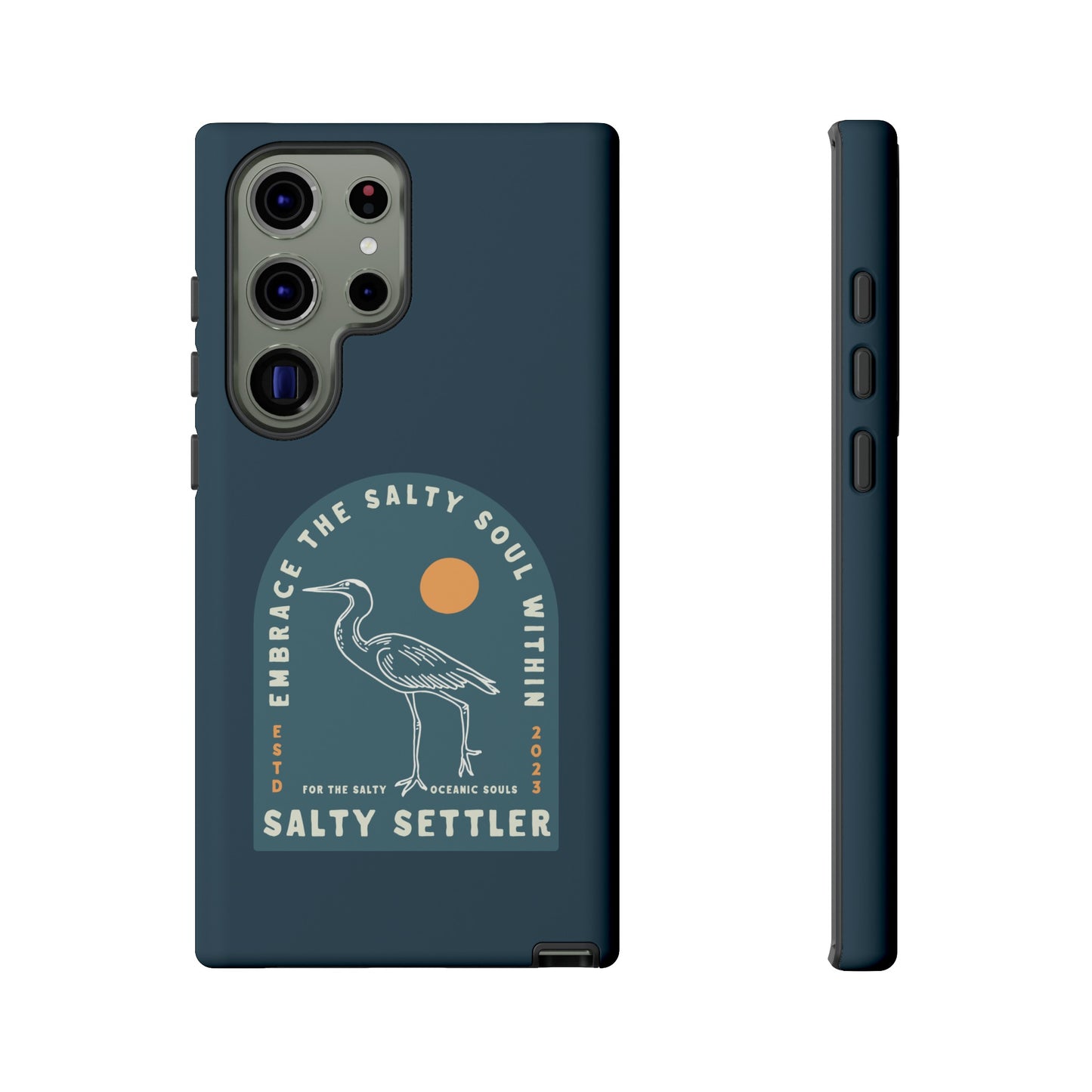 The Heron Pacific Blue - Tough Cases