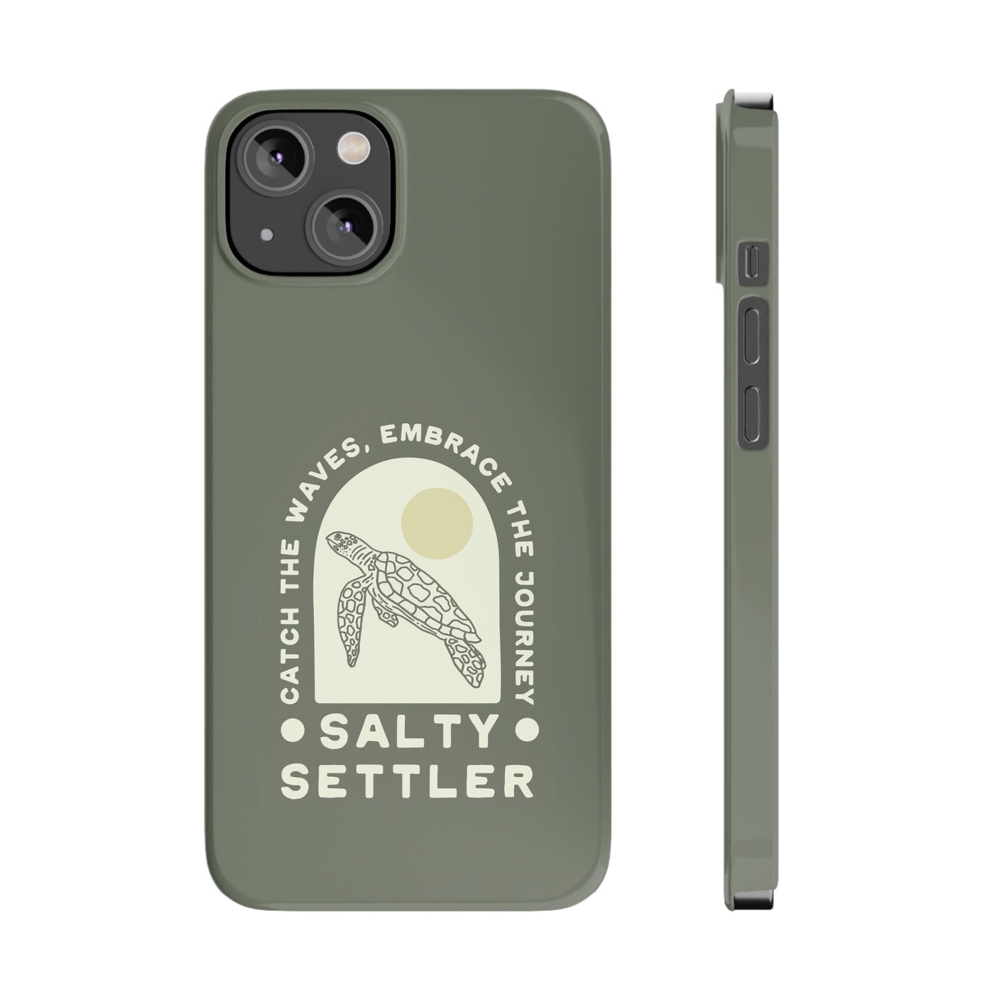 Turtle - Slim Phone Case