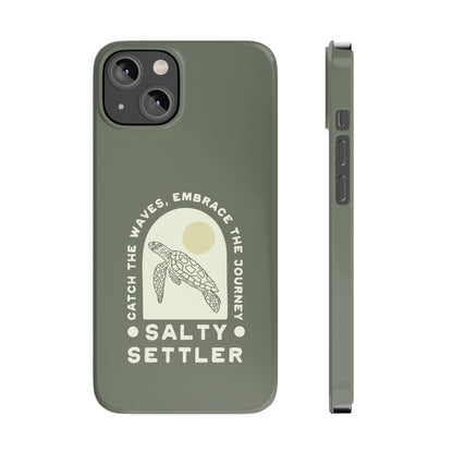 Turtle - Slim Phone Case