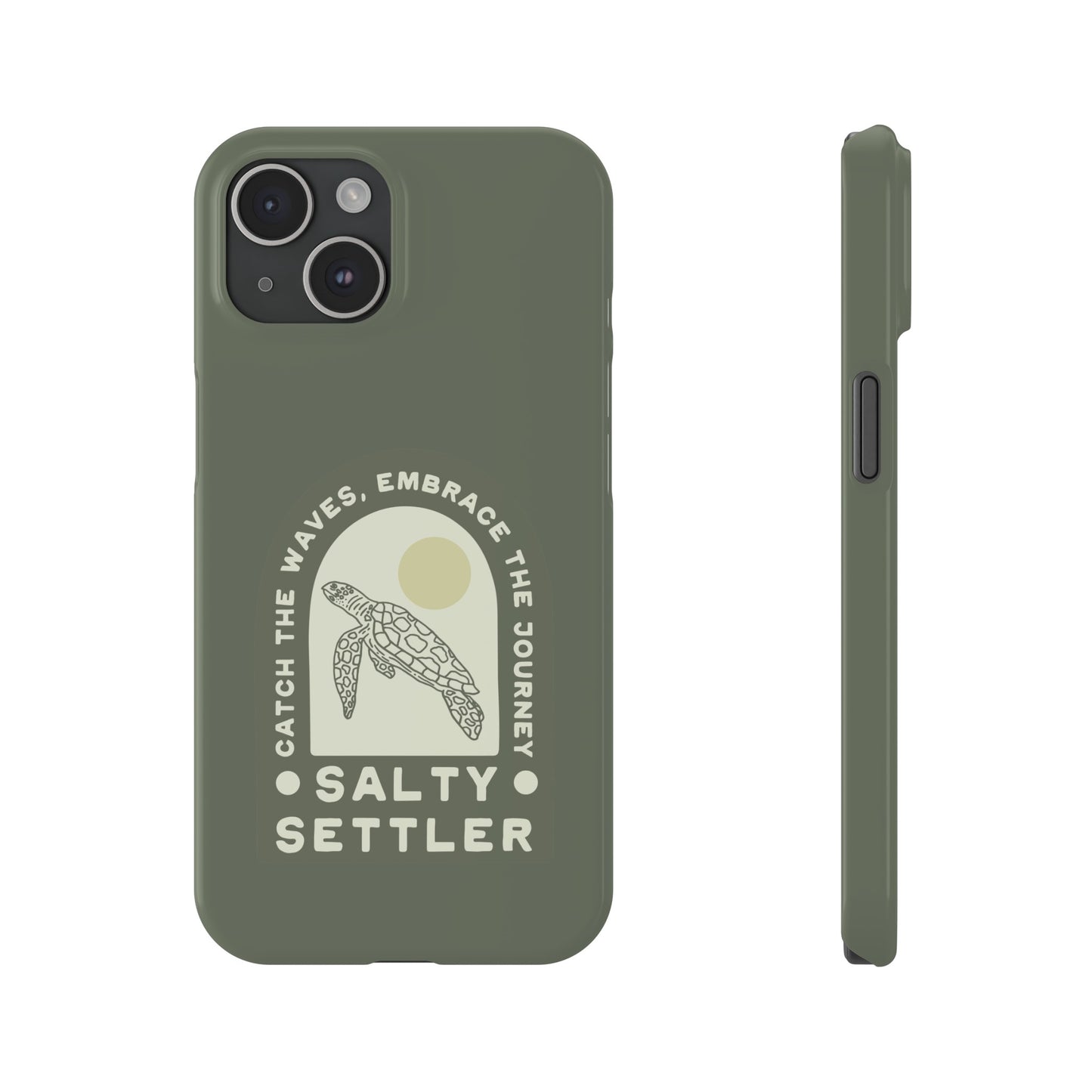 Turtle - Slim Phone Case