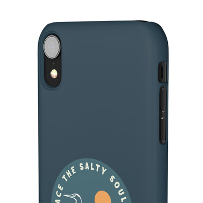 The Heron Pacific Blue - Snap Cases