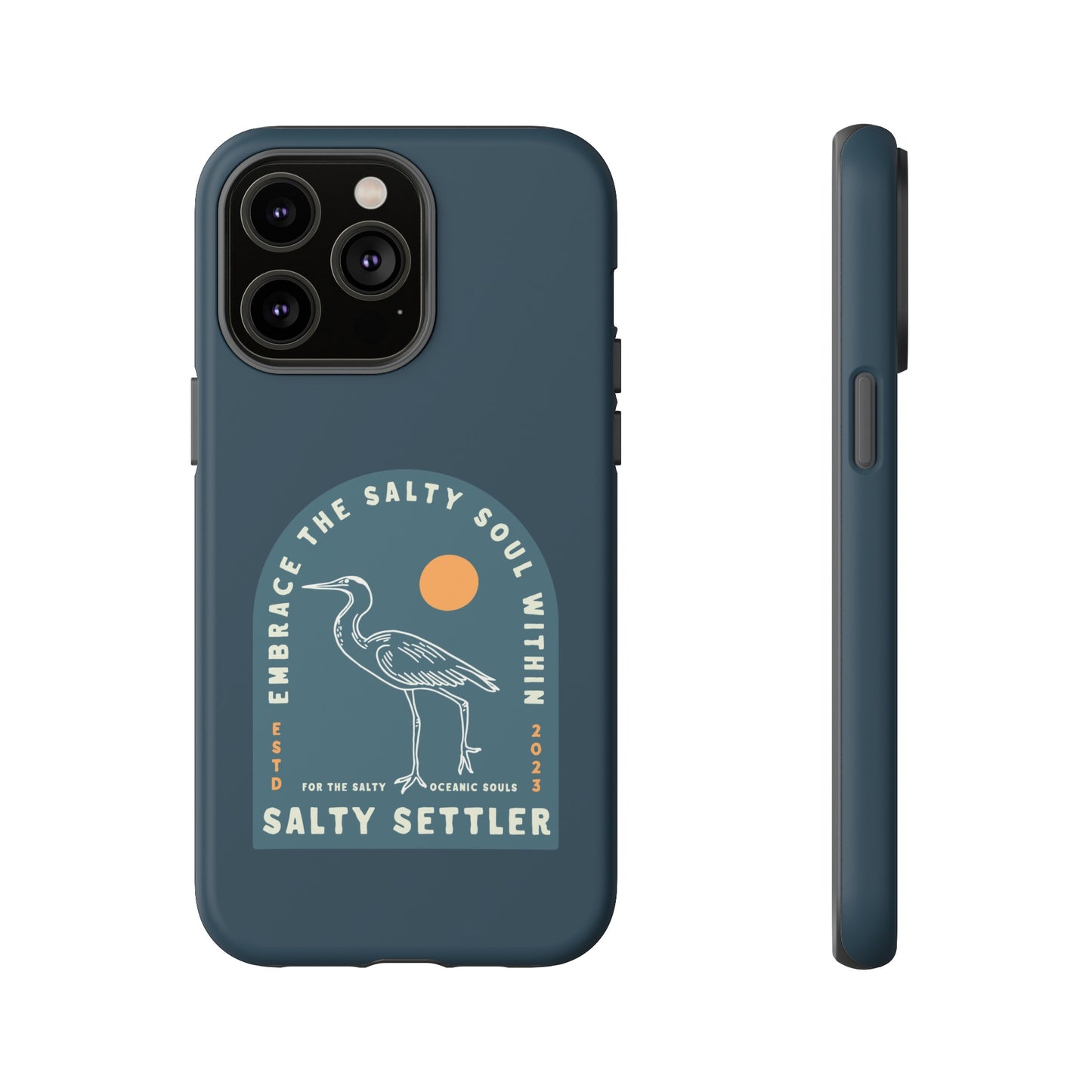 The Heron Pacific Blue - Tough Cases